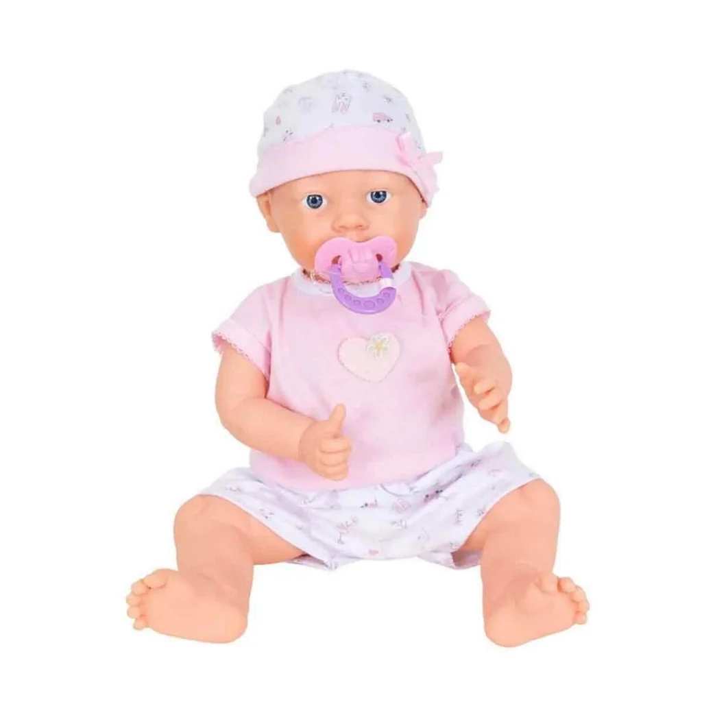 Sesli Parmak Emen İlk Bebeğim 45 cm görsel 2
