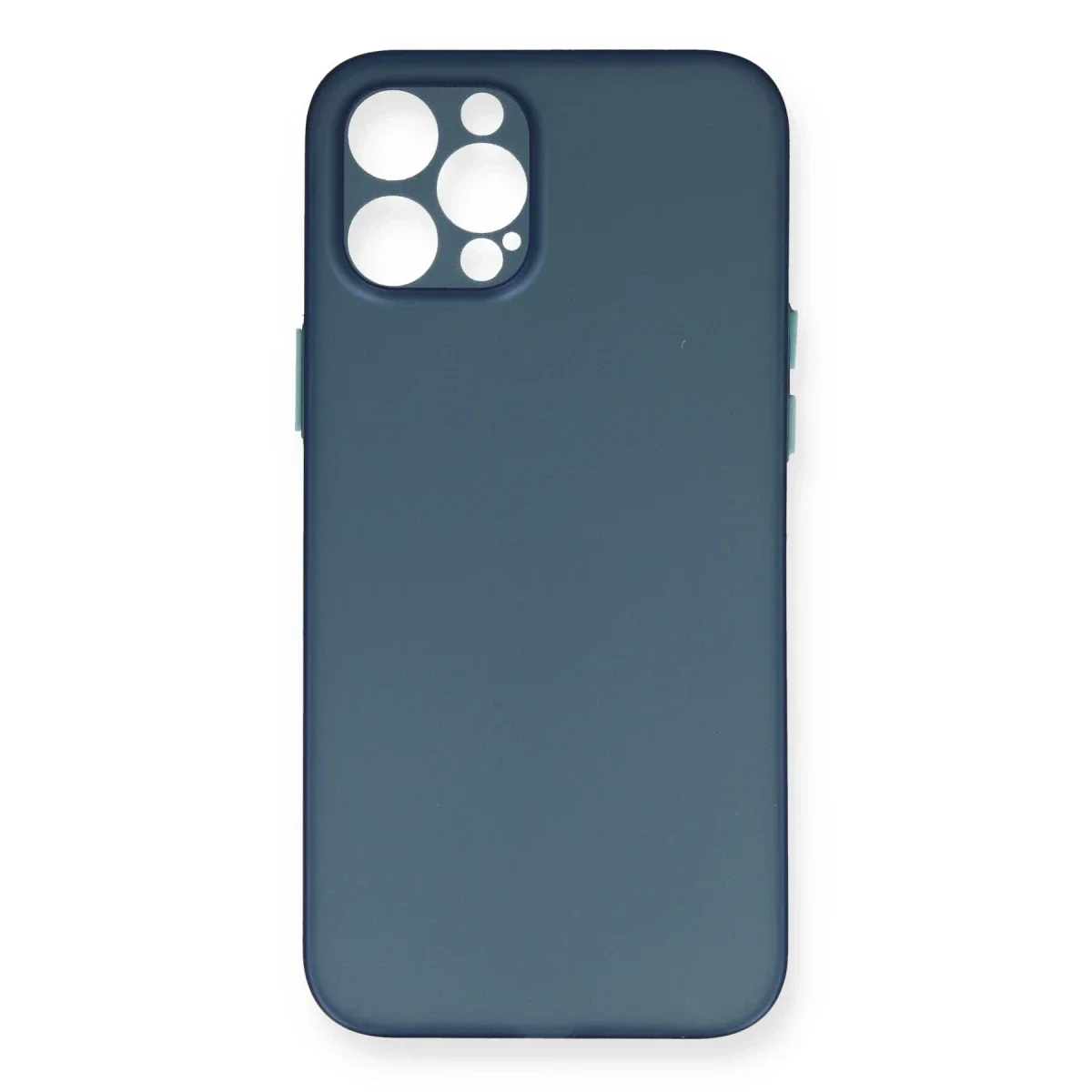 Apple iPhone 12 Pro Max Kılıf PP Ultra İnce Kapak - Mavi