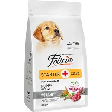 Kuzulu Az Tahıllı Yavru Köpek Mamasi 3Kg Felicia