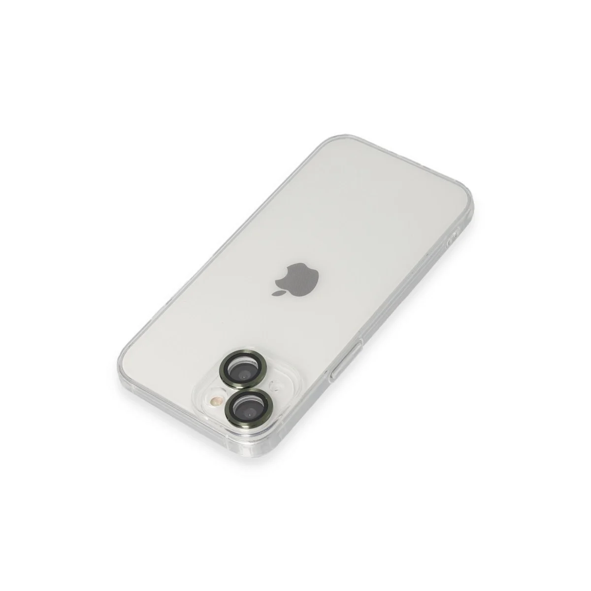 Apple İphone 14 Kılıf Luko Lens Silikon - Yeşil görsel 3