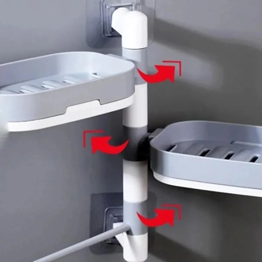Çoklu Sabun Tutucu Fonksiyonel Banyo Sabunluk (adet fiyatıdır) görsel 4