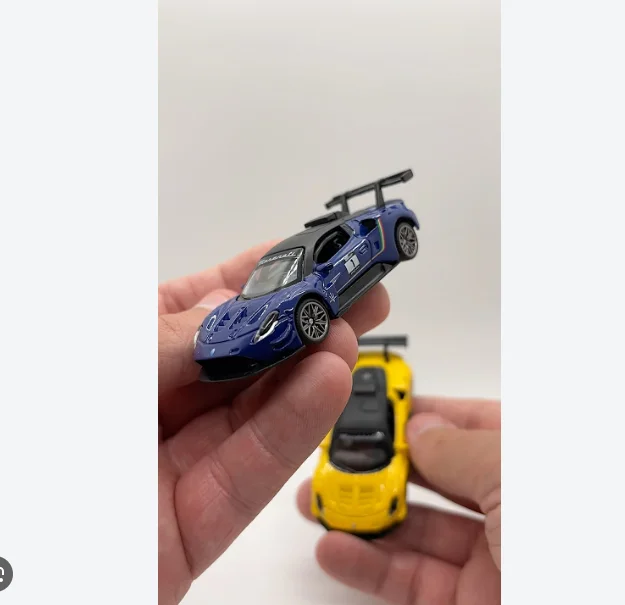 RW9160 1:60 GT2 Çek Bırak Araba Lisanslı Küçük Metal Araç görsel 2