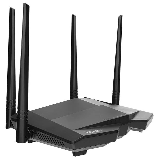 Everest SG-V1200 AC1200 Dualband Wi-Fi Gigabit VDSL2/ADSL2 4*5dbi Antenli Kablosuz Modem Router görsel 4