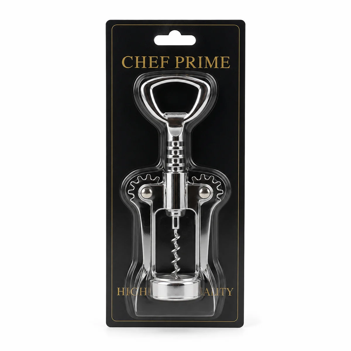 Plastik Gövdeli Metal Tirbuşon Açacak görsel 2
