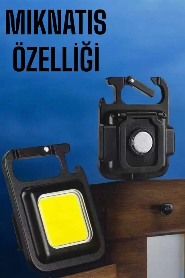 Led Işık Acil Durum Işığı Çok Fonksiyonlu Mıknatıs Özelliği görsel 4