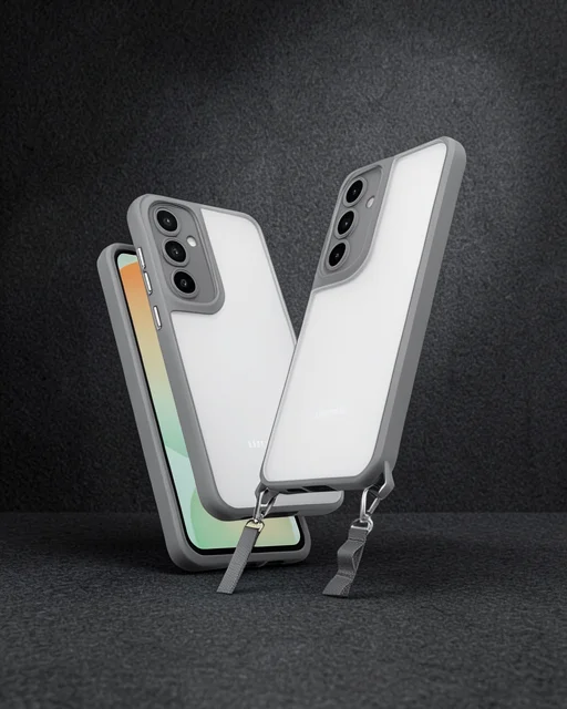 Samsung Galaxy A14 4g Kılıf Penta Silikon Kılıf - Titan Gri