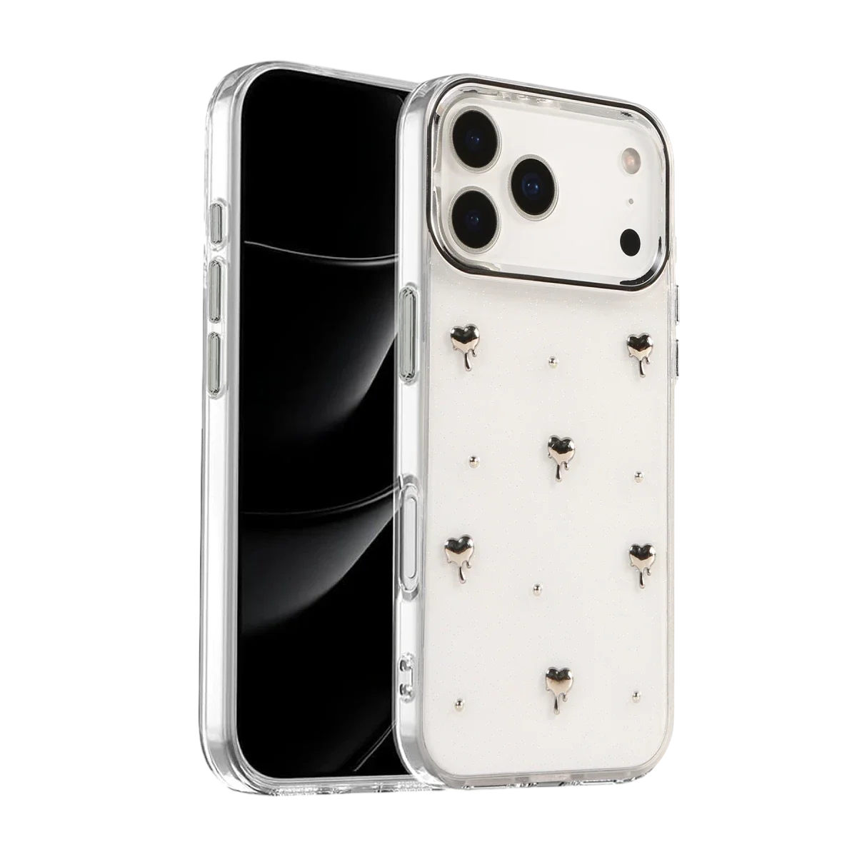 Apple iPhone 17 Pro Max Fiyonk Desenli Kapak - Desen 1