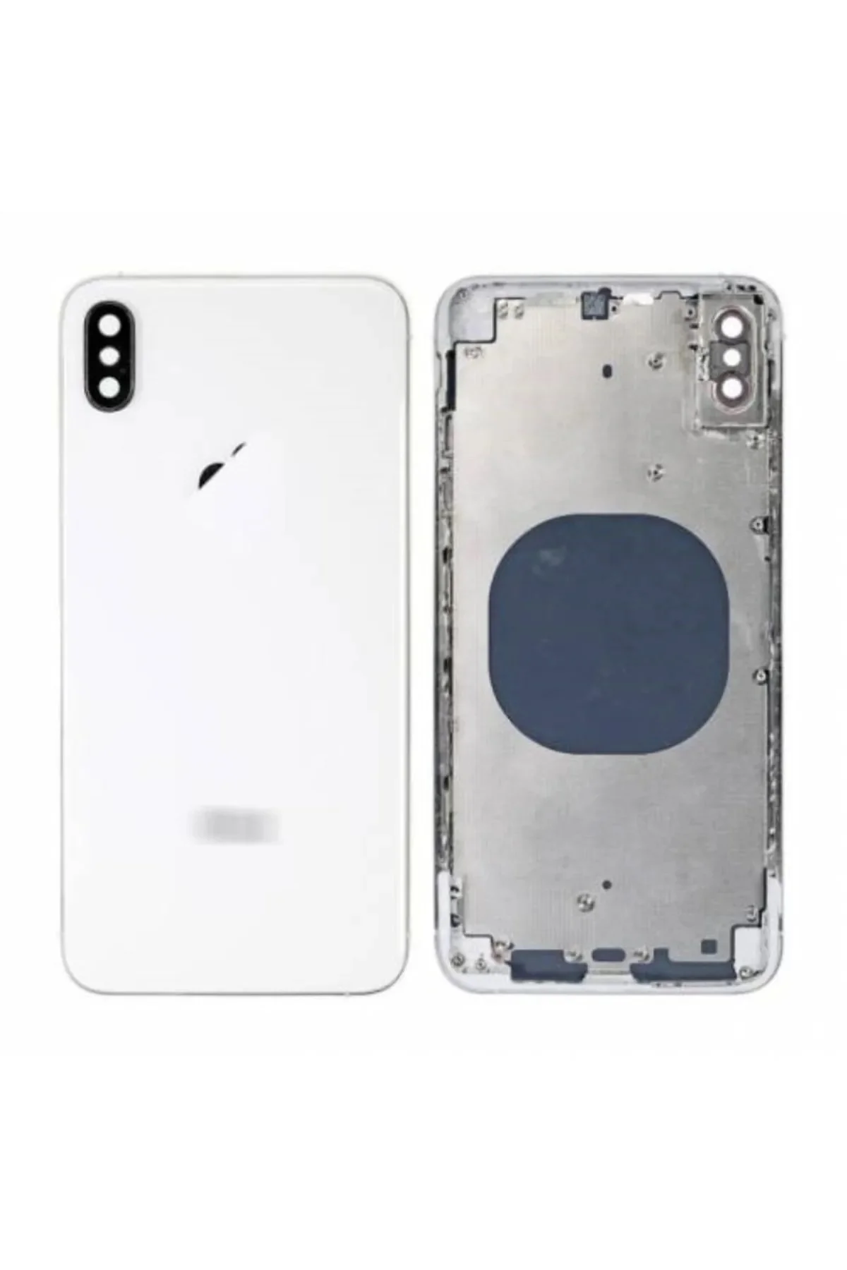 Iphone Xs A Kalite Boş Kasa Beyaz görsel 2