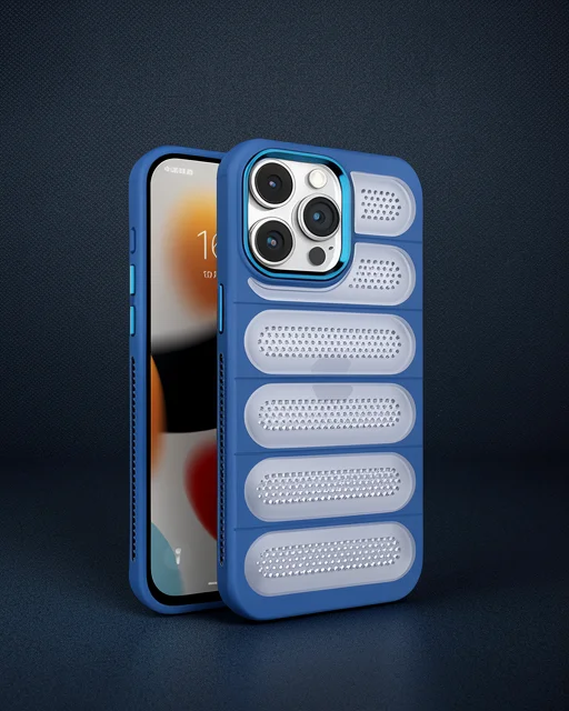 Apple İphone 14 Pro Kılıf Airmax Silikon Kapak - Lacivert