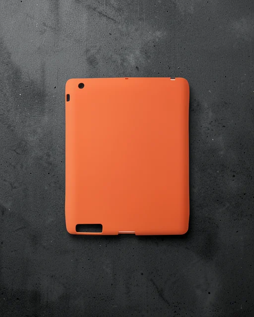 Apple İpad 4 9.7 Kılıf Evo Tablet Silikon - Turuncu
