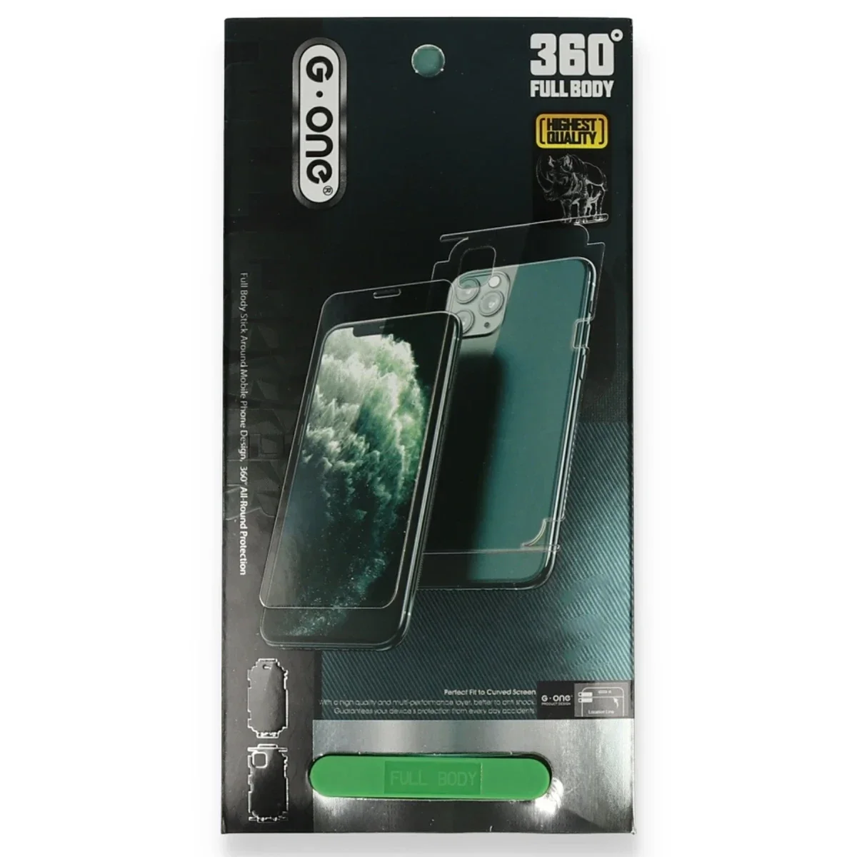 Apple iPhone 16 Pro 360 Mat Full Body Arka Koruyucu