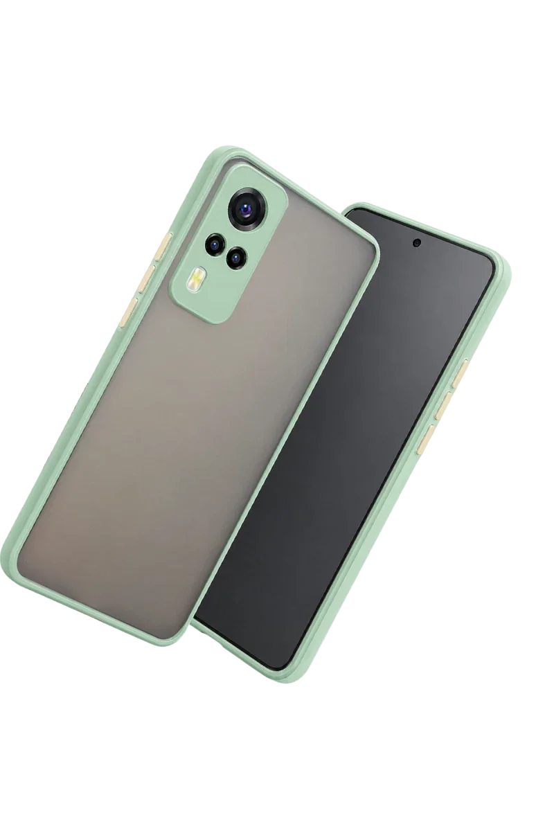 Vivo Y53S Kılıf Montreal Silikon Kapak - Turkuaz görsel 3