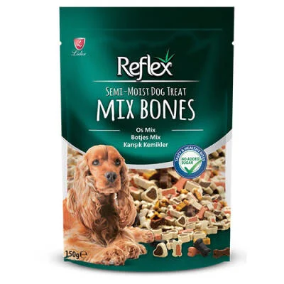Semi Moist Karışık Kemik Yarı Yumuşak Köpek Ödülü 150 Gr