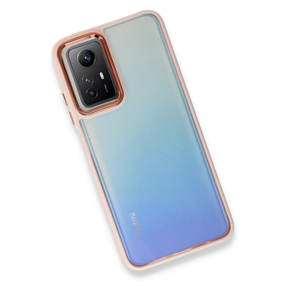 Xiaomi Redmi Note 12s Kılıf Dora Kapak - Pudra görsel 3