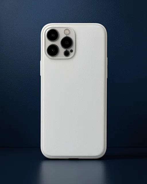 Apple İphone 13 Pro Kılıf Coco Deri Silikon Kapak - Beyaz