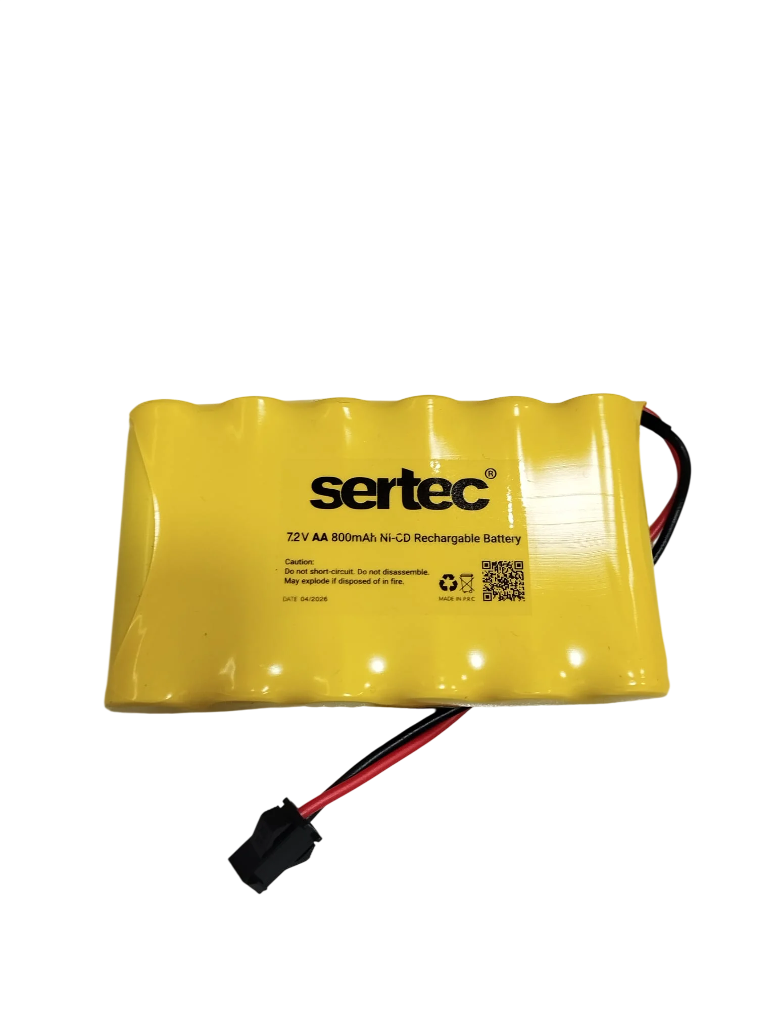 7.2V 6S1P Aa 800 Mah Kablo + Siyah Konnektörlü Oyuncak Pili