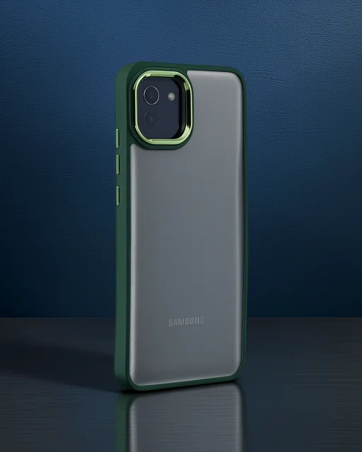 Samsung Galaxy A03 Kılıf Dora Kapak - Haki Yeşil