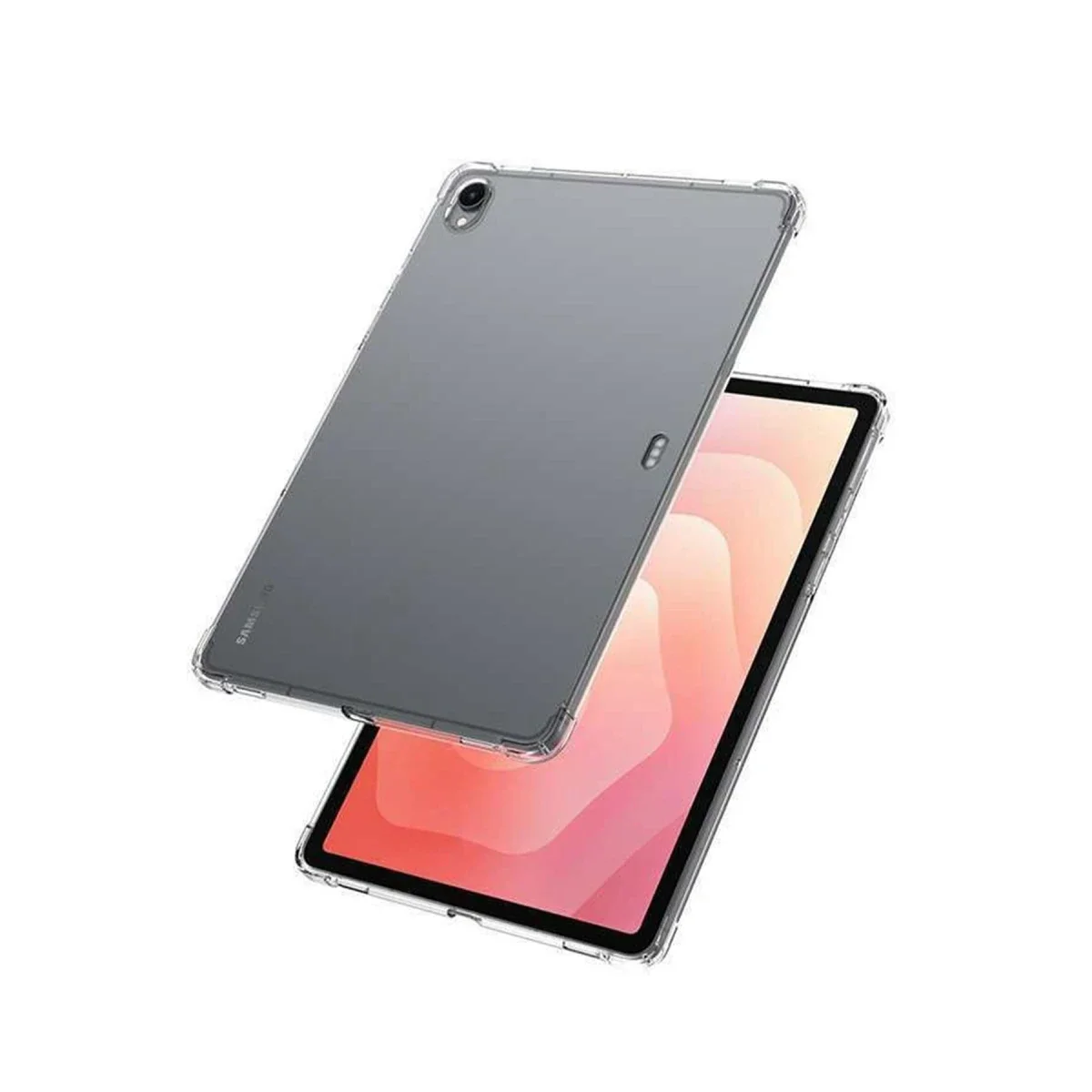 Samsung Galaxy Tab S11 Kılıf Anti Shock Tablet Silikon - Şeffaf görsel 2