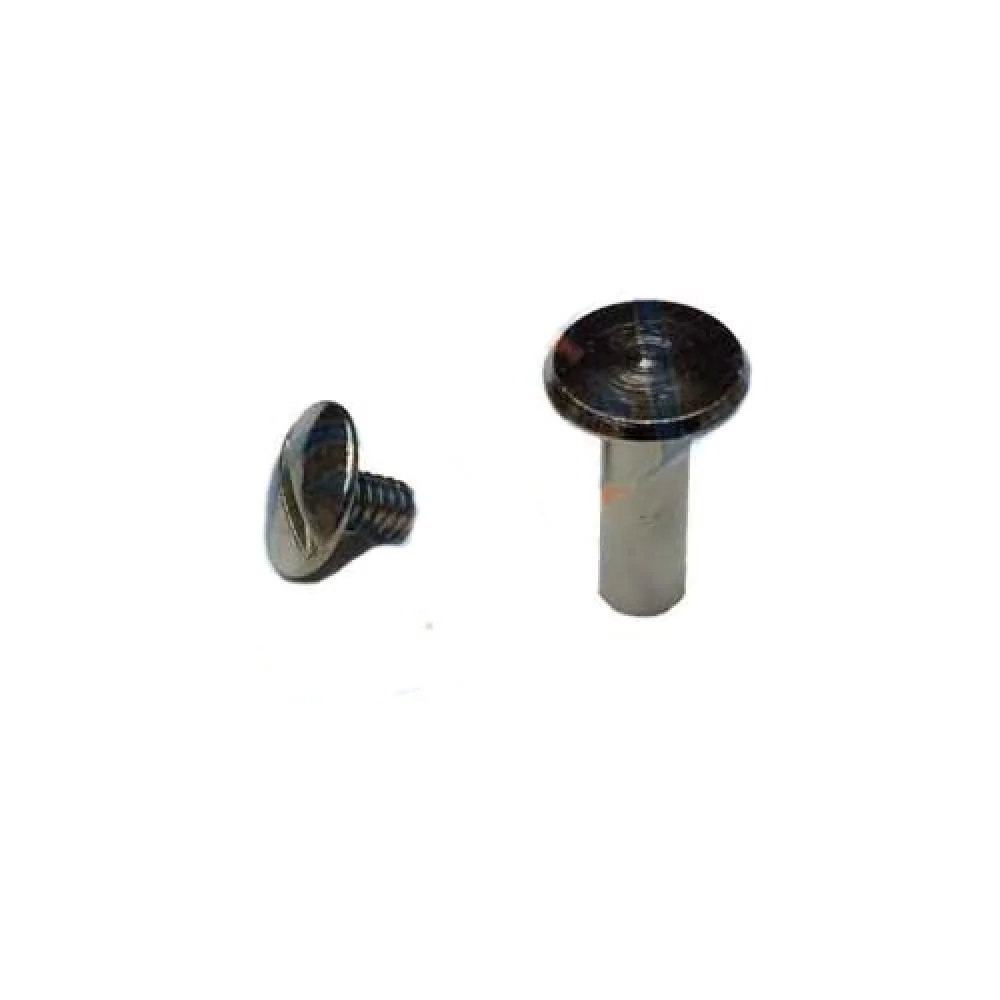 Cilt Menü, Katalog, Kartela Vidası, 9 mm - Nikel, 1 Adet görsel 2