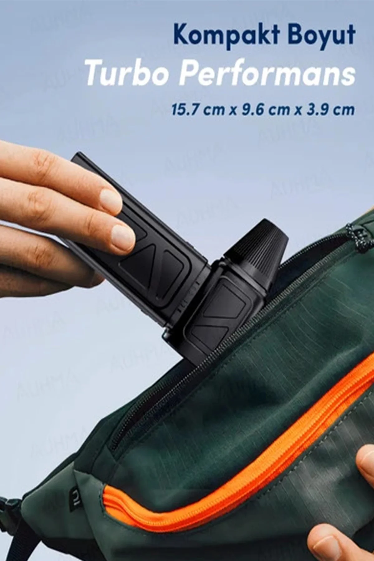 Mini Turbo Fan 130.000 RPM Şarjlı 8000 Mah Batarya 4 Vitesli Taşınabilir Elektrikli Hava Üfleyici Kompresörü görsel 6