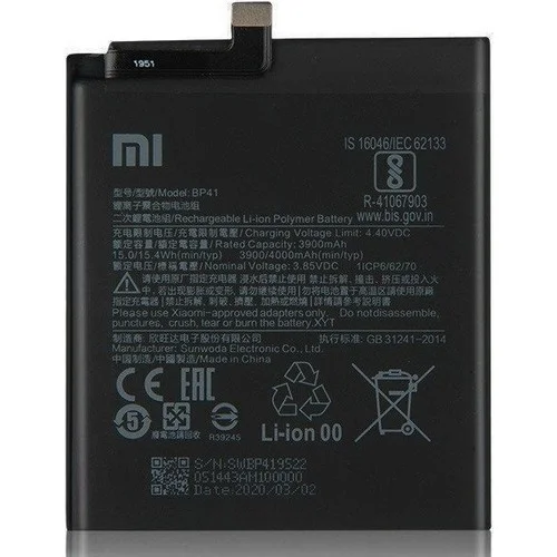Mi 9T (BP41) Batarya Pil 4000 mAh