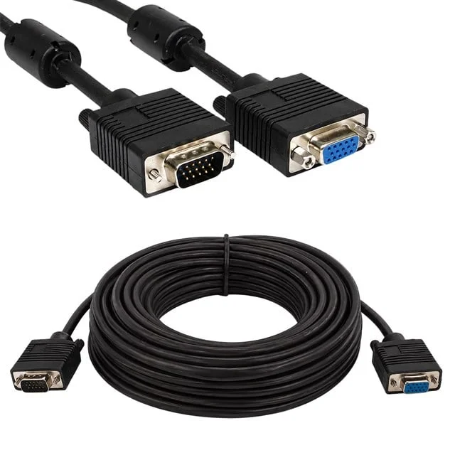 Narita HD15P Erkek/Dişi 15 Pin 30 Metre VGA Görüntü Uzatma Kablosu görsel 4