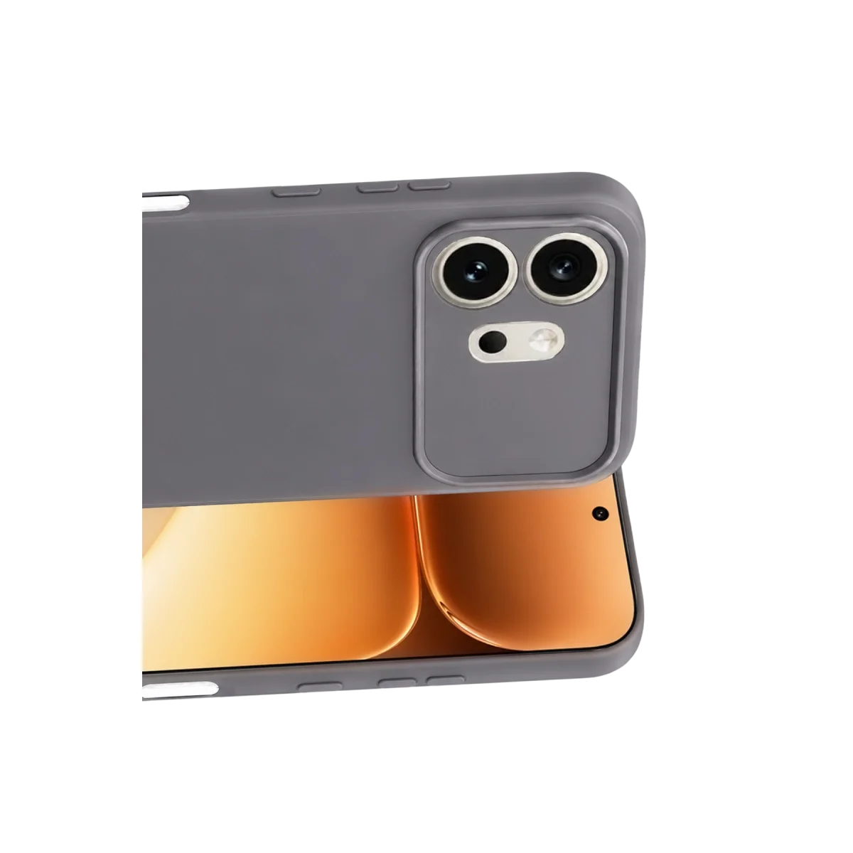 Huawei Honor 600 First Silikon - Gri görsel 2