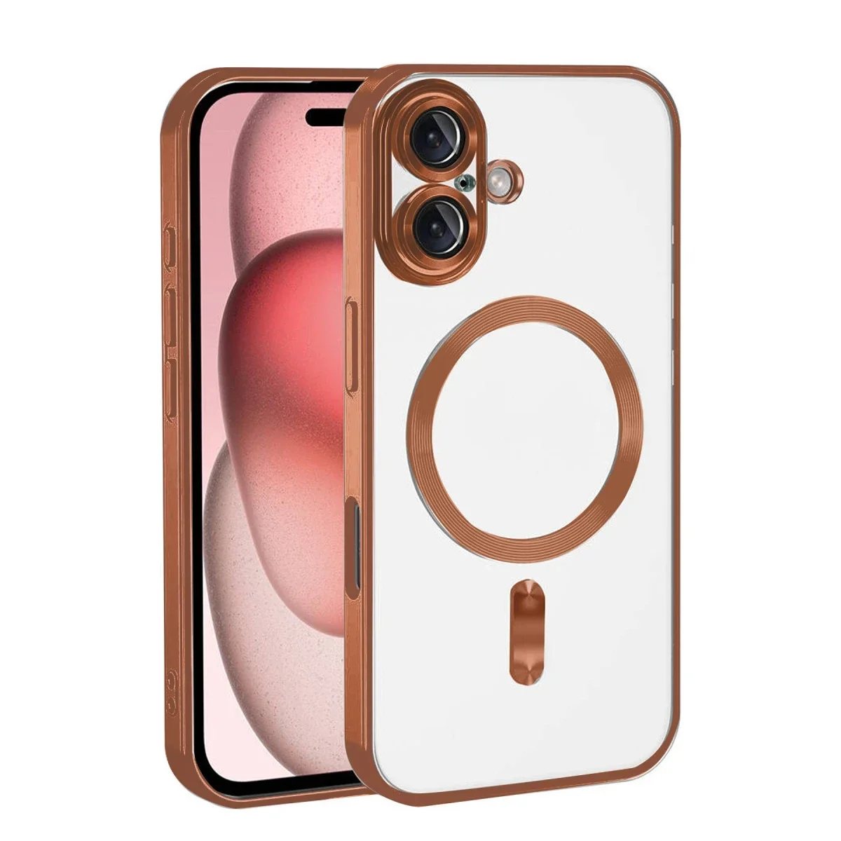 Apple iPhone 17 Kross Magneticsafe Kapak - Turuncu