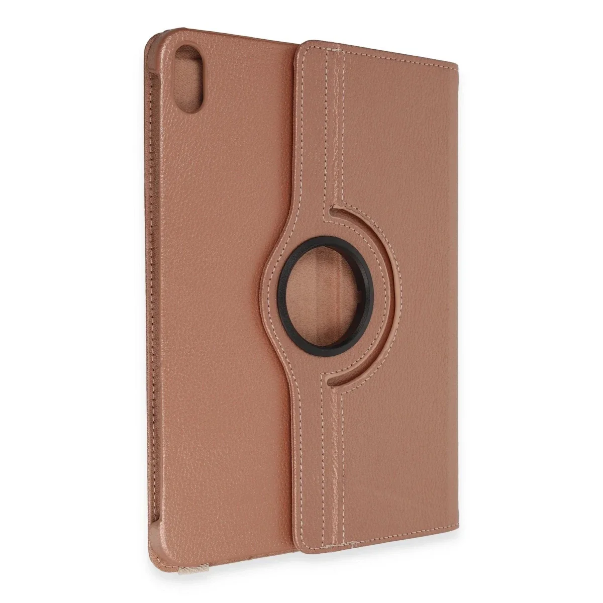 Apple iPad 2025 10.9 10.Nesil (A16) Kılıf 360 Tablet Deri Kılıf - Rose Gold görsel 2