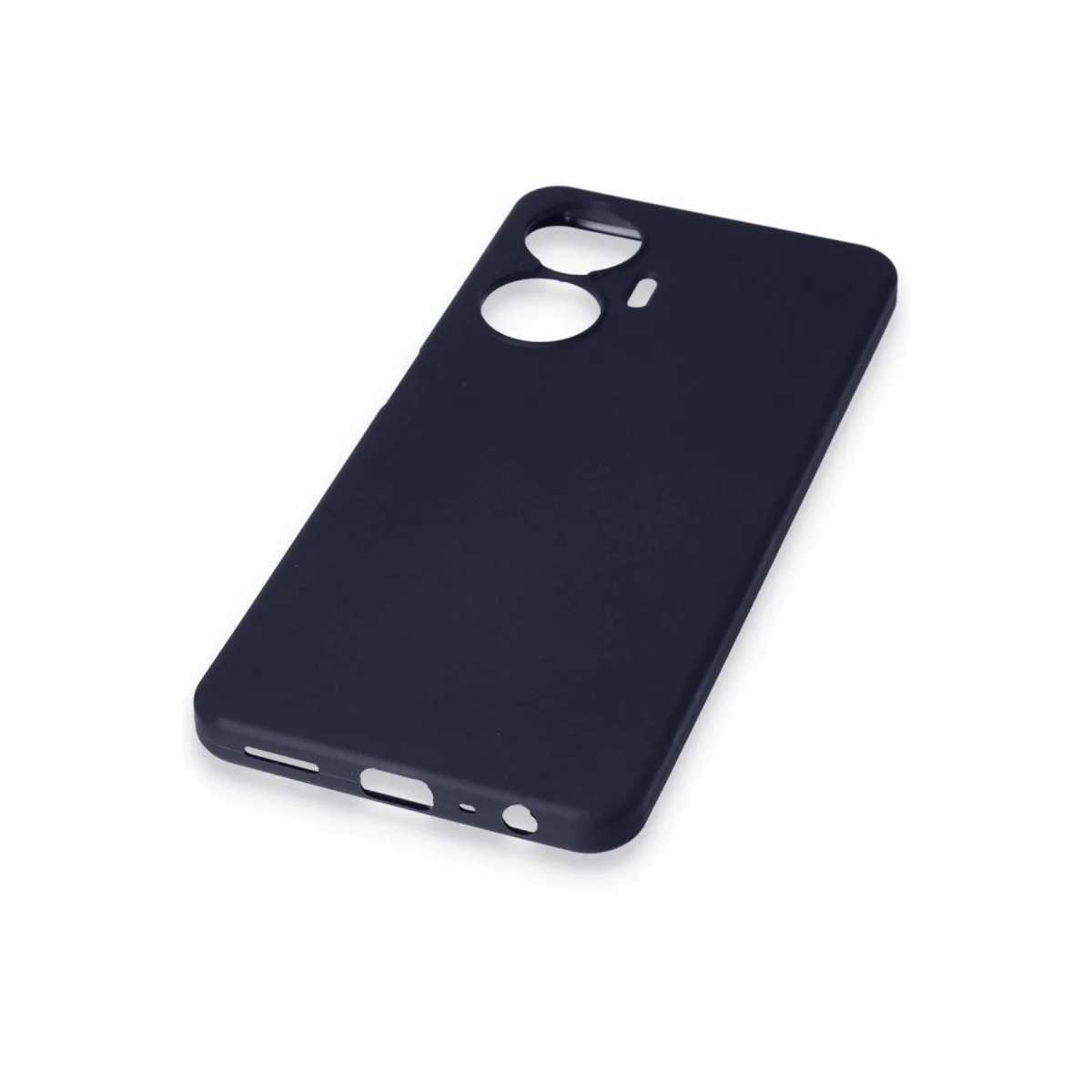 Realme C55 Kılıf First Silikon - Lacivert görsel 6