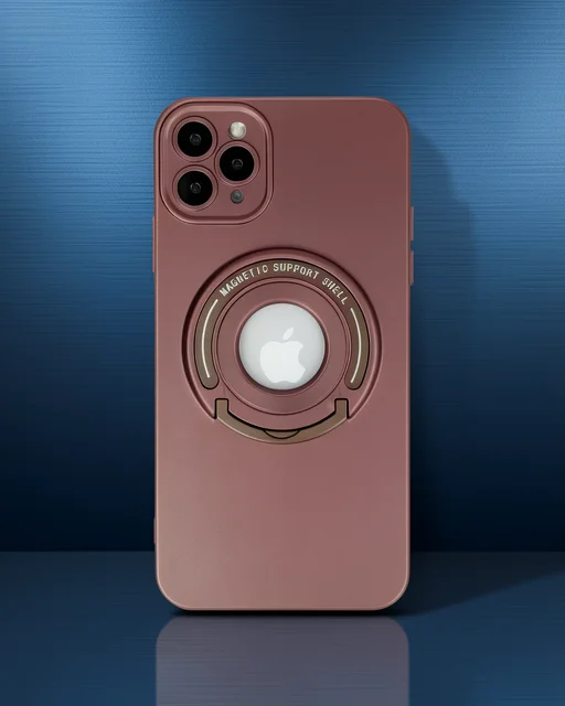 Apple İphone 12 Pro Kılıf Lukka Magneticsafe Kapak - Kahverengi
