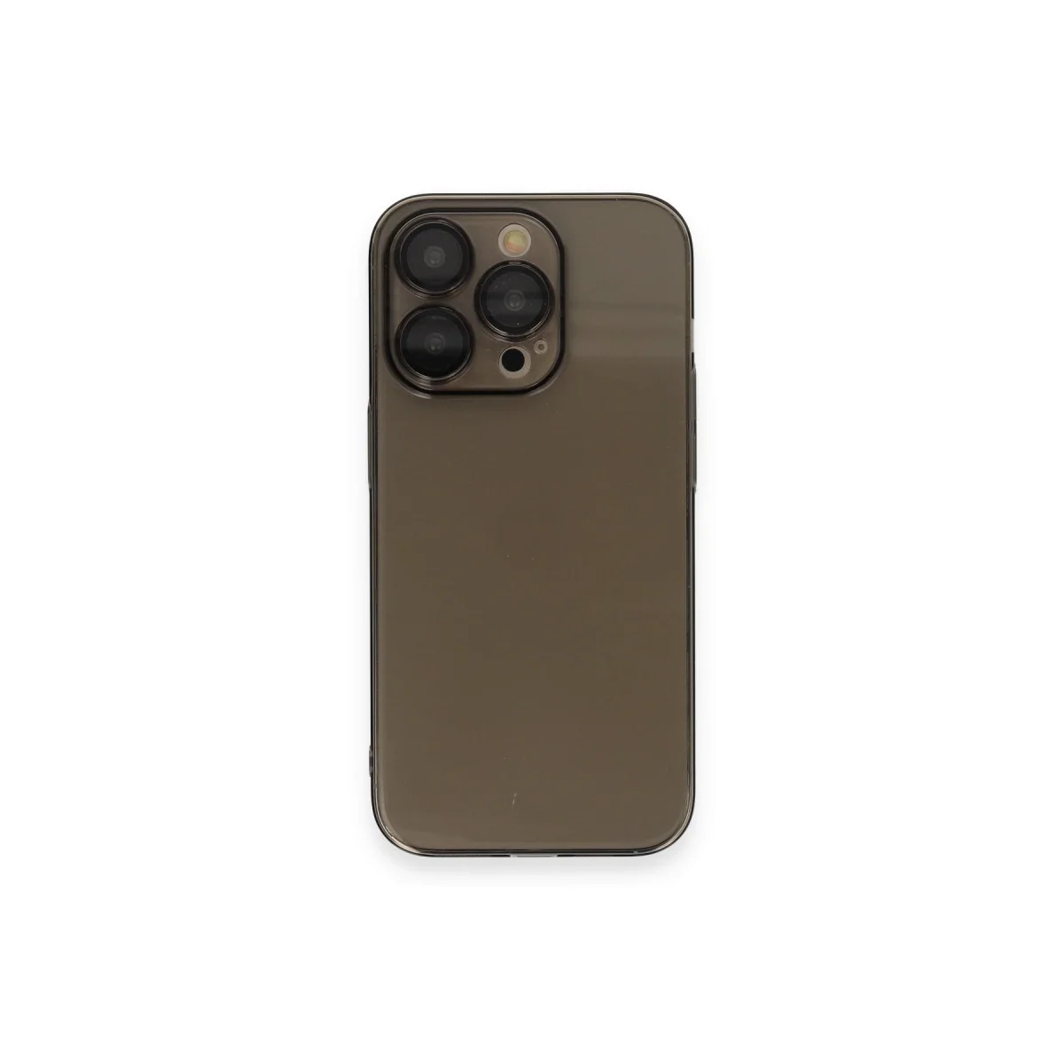 Apple İphone 13 Pro Max Kılıf Armada Lensli Kapak - Siyah görsel 2