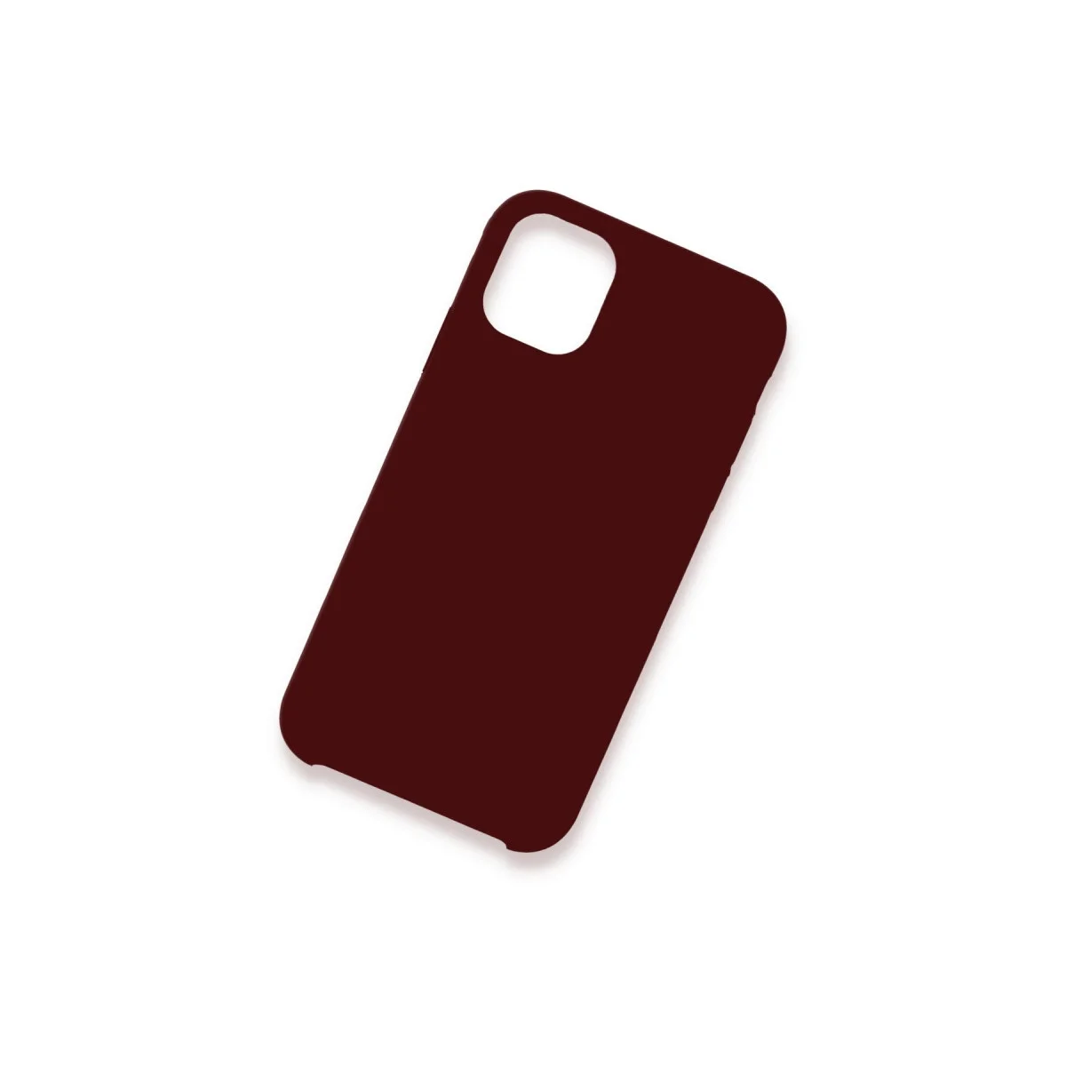 Apple İphone 12 Kılıf Lansman Legant Silikon - Bordo görsel 2