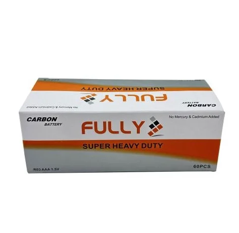 Fully AAA Süper Heavy Duty İnce Kumanda Pil 60 Adet