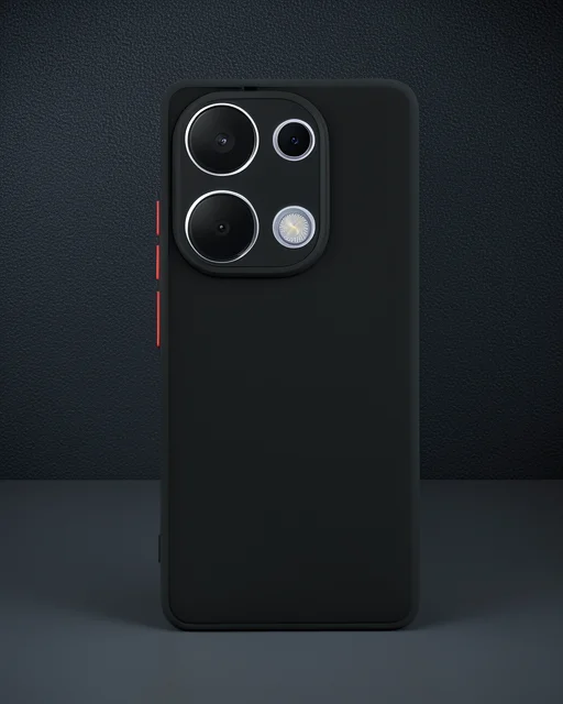 Xiaomi Redmi Note 13 Pro 4g Kılıf Montreal Silikon Kapak - Siyah