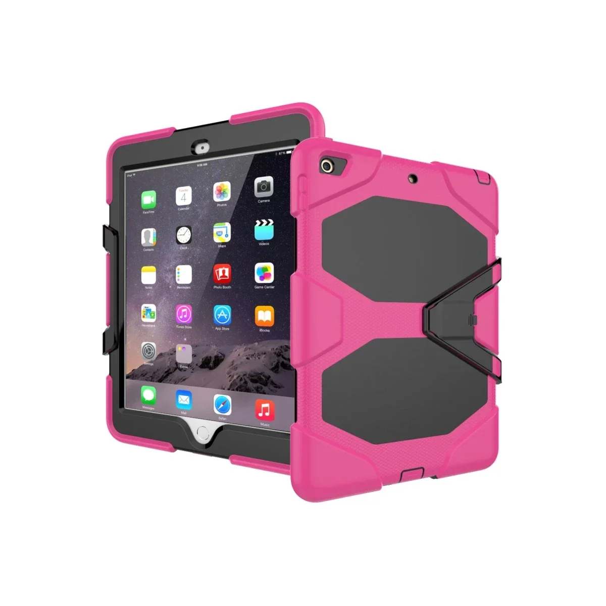 Apple iPad 5 Air 9.7 Kılıf Griffin Tablet Kapak - Pembe görsel 5