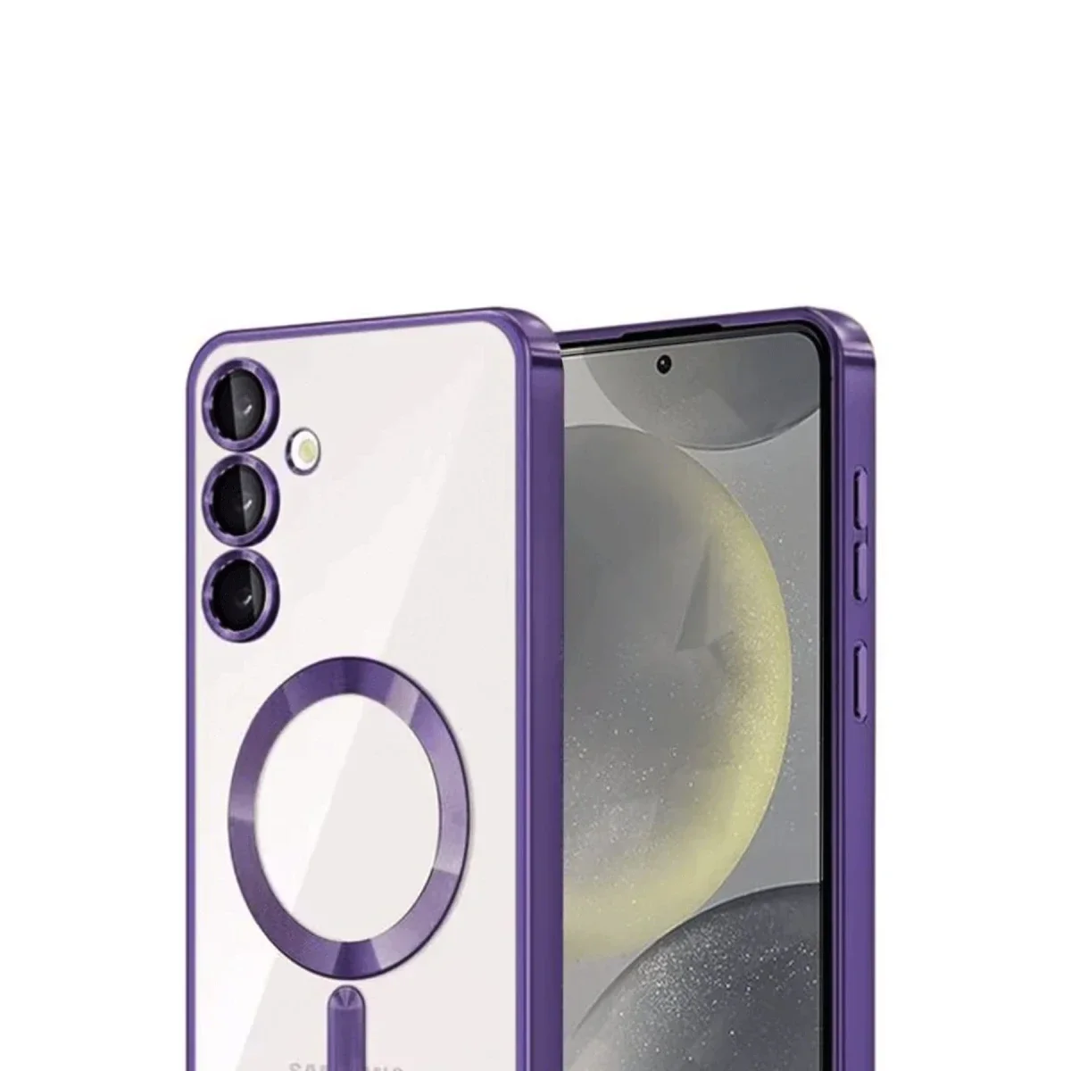 Samsung Galaxy A16 5G Kross Magneticsafe Kapak - Mor görsel 2
