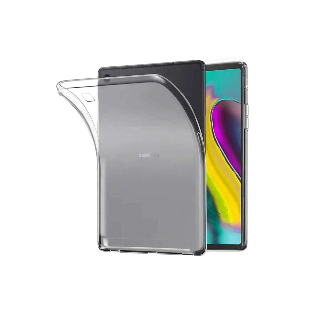 Samsung Galaxy T720 Tab S5e 10.5 Kılıf Tablet Şeffaf Silikon