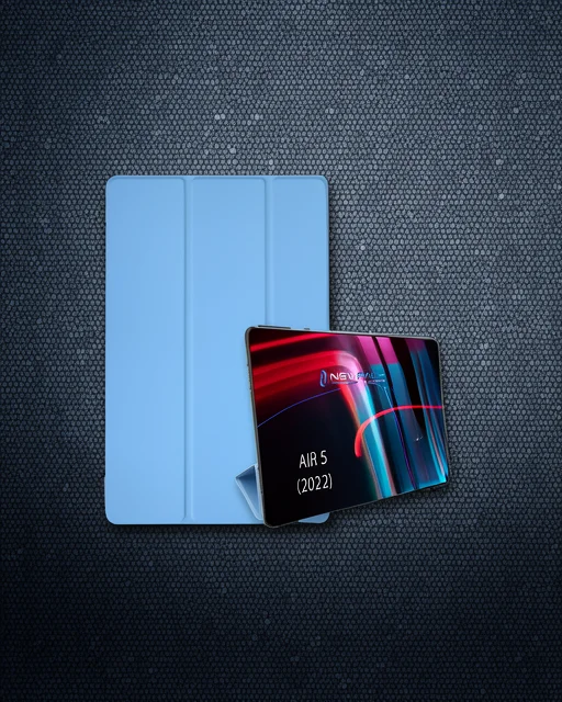 Apple İpad Air 5 (2022) Kılıf Tablet Smart Kılıf - Mavi
