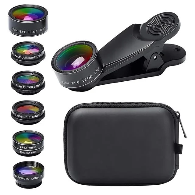 PM-25951 Telefon Kamera 6Lı Set Lens Kiti