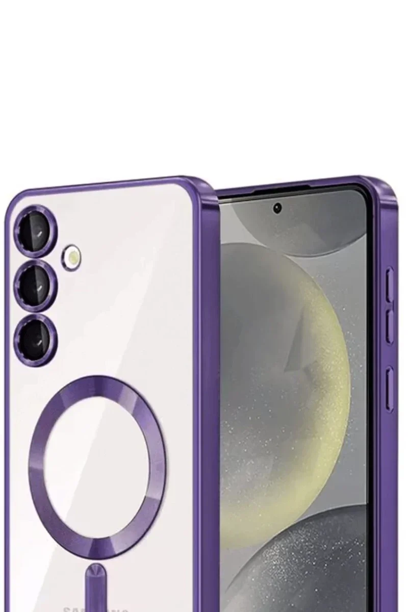 Samsung Galaxy A56 Kross Magneticsafe Kapak - Mor görsel 2