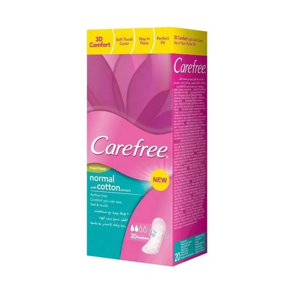 Carefree 20li Cotton Hijyenik Ped - 3D Comfort
