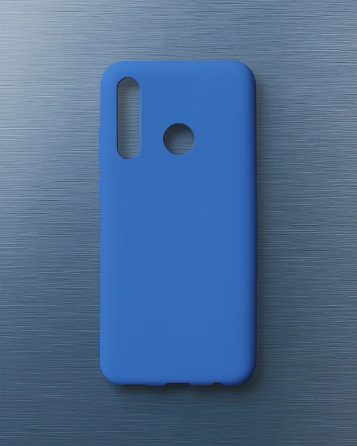 Huawei Honor 20 Lite Kılıf First Silikon - Mavi
