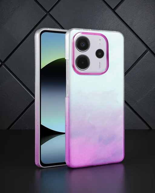 Xiaomi Redmi Note 14 4g Glossy Kapak - Mor