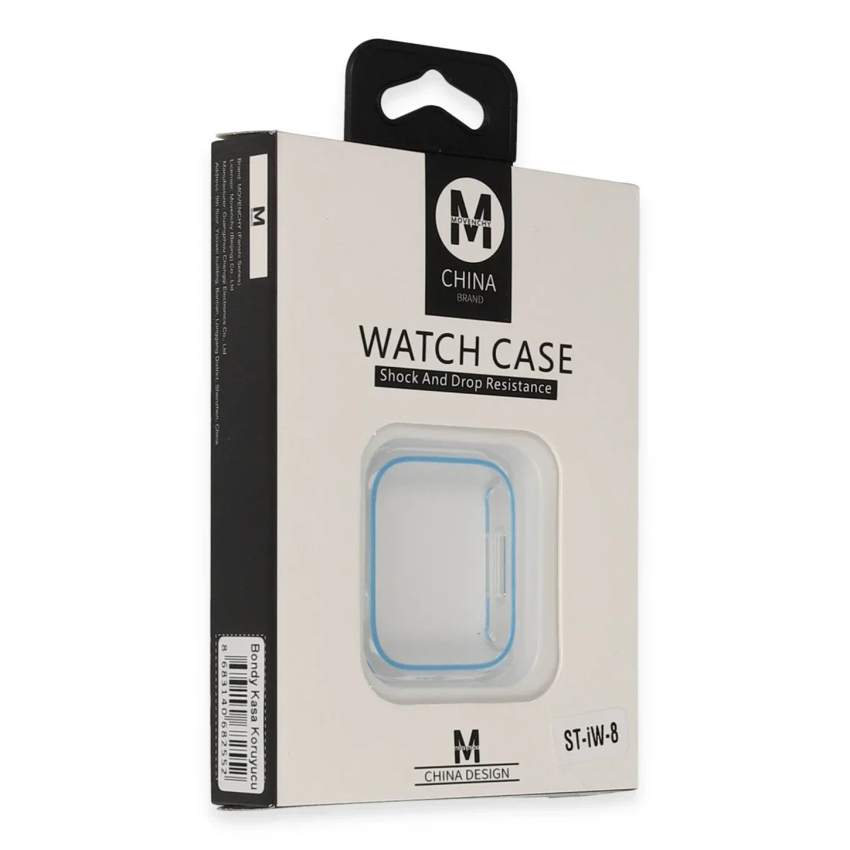 Movenchy Apple Watch 45mm Bondy Kasa Koruyucu - Mavi