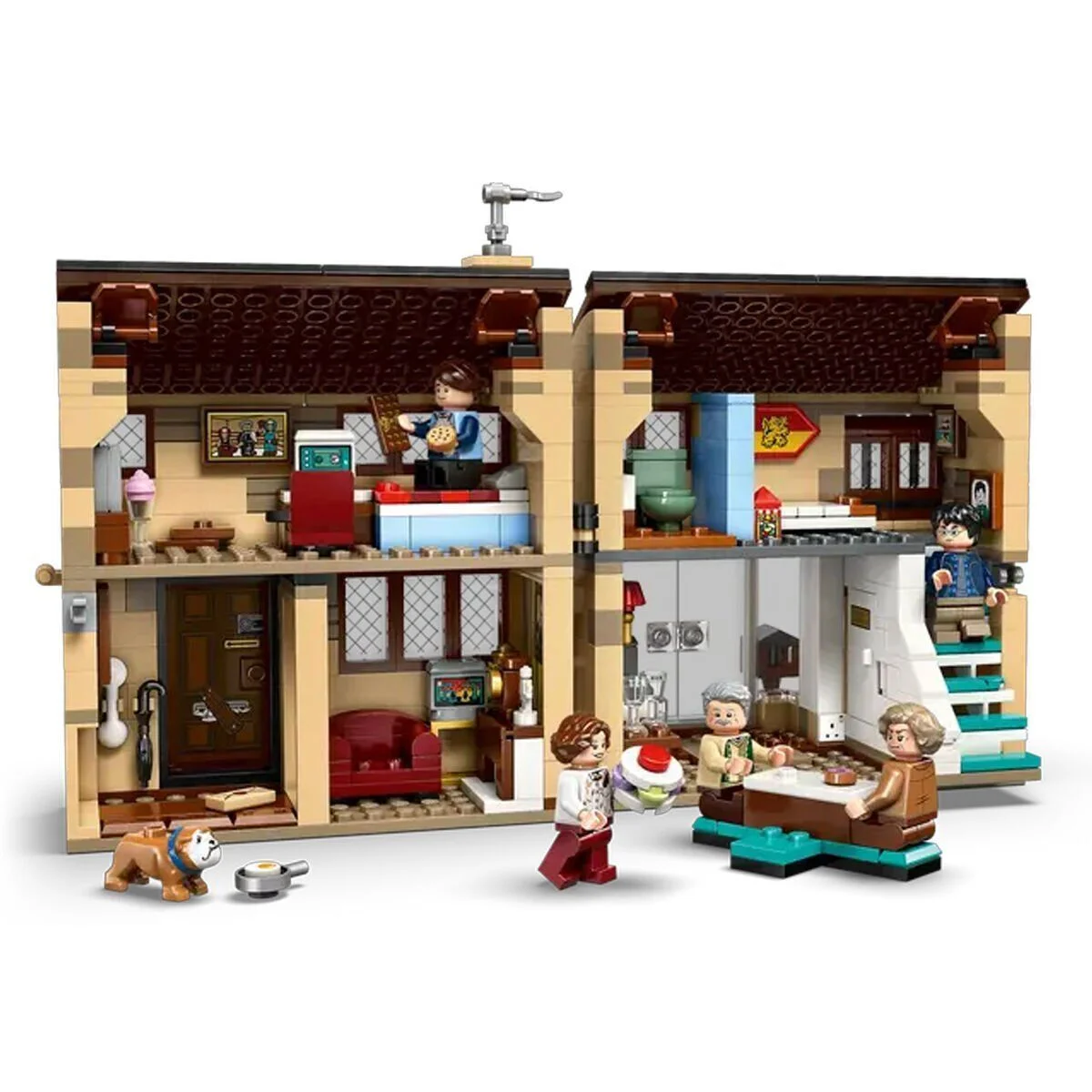76451 Lego Harry Potter - Privet Drive: Marge Hala'nın Ziyareti 639 parça +8 yaş görsel 4