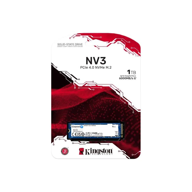 1 Tb NV3 M.2 Nvme Pcıe GEN4 6000/4000MBS SNV3S/1000G görsel 3