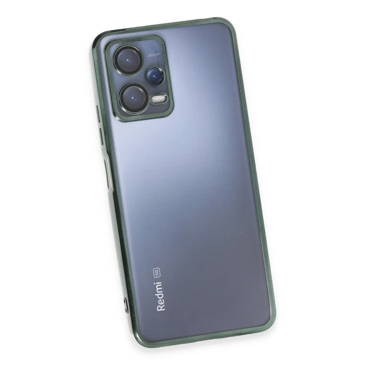 Xiaomi Redmi Note 12 5g Kılıf Razer Lensli Silikon - Yeşil görsel 4