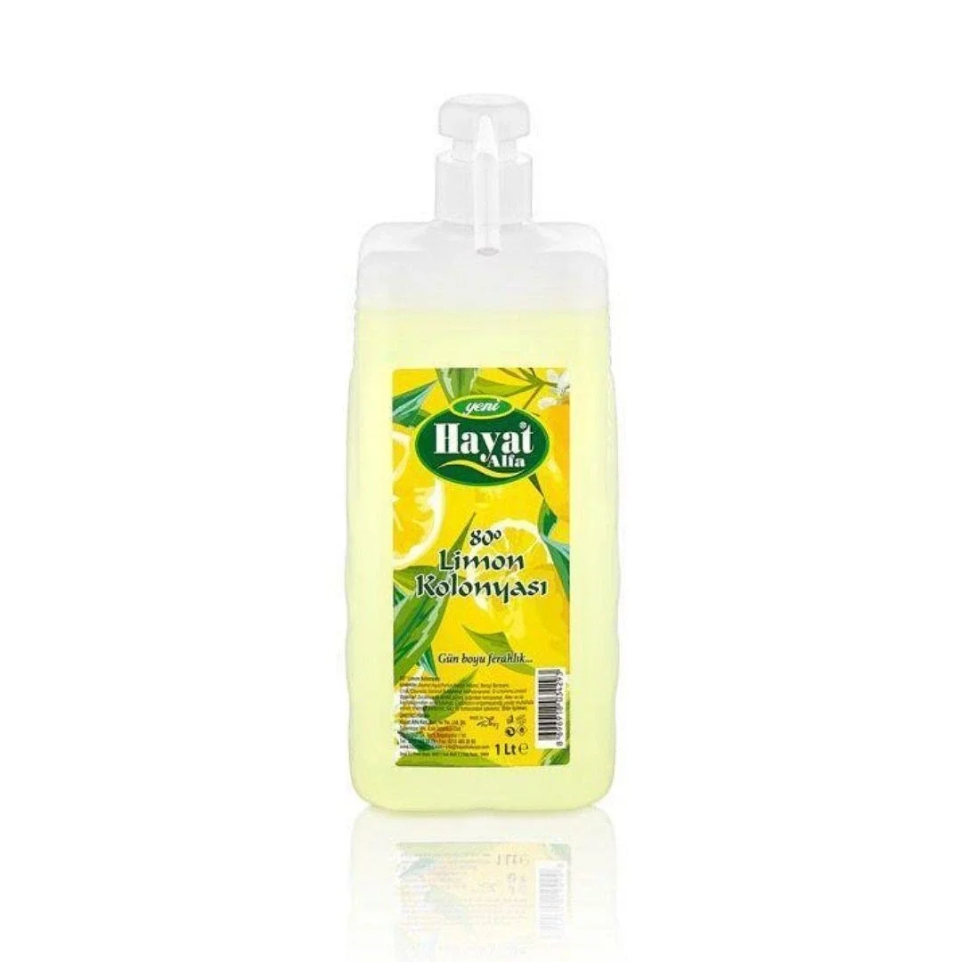 1 L Pompalı Limon Kolonyası