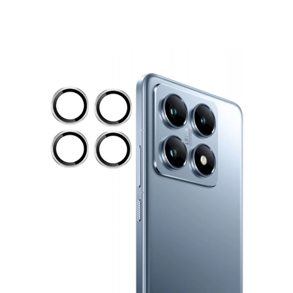 Joko Xiao 14t Pro Pvd Metal Kamera Lens - Gümüş